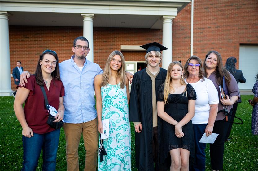 Students celebrate graduating
